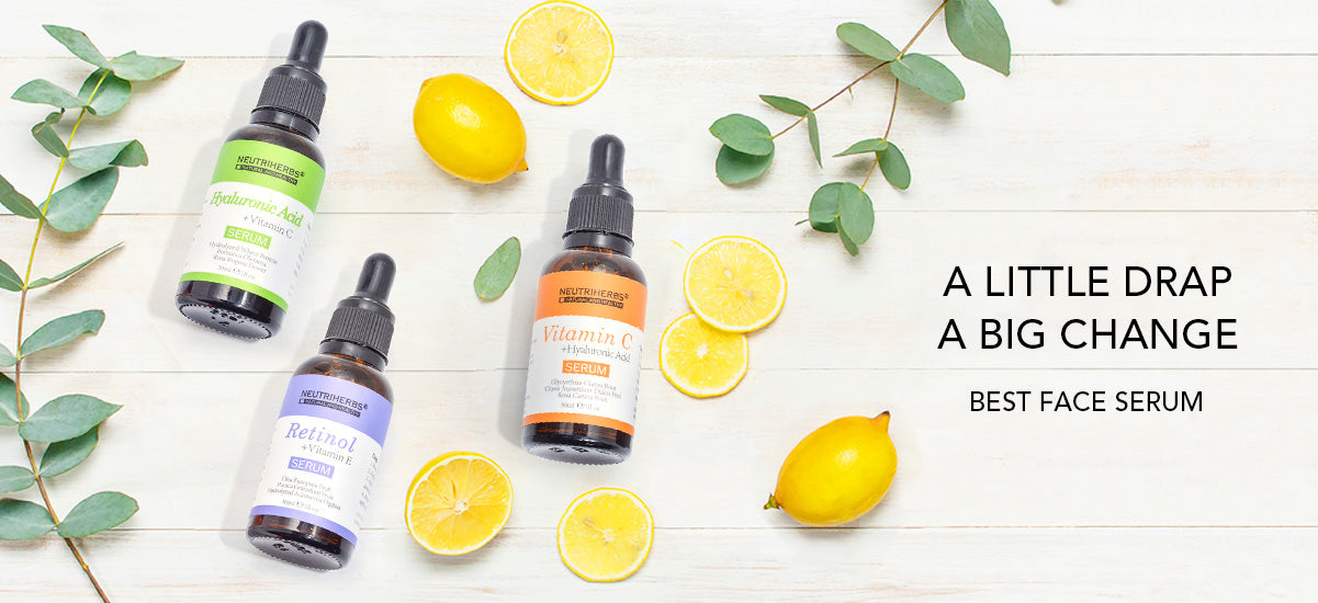 Neutriherbs Facial Serum Trio Set Value for Clear Skin