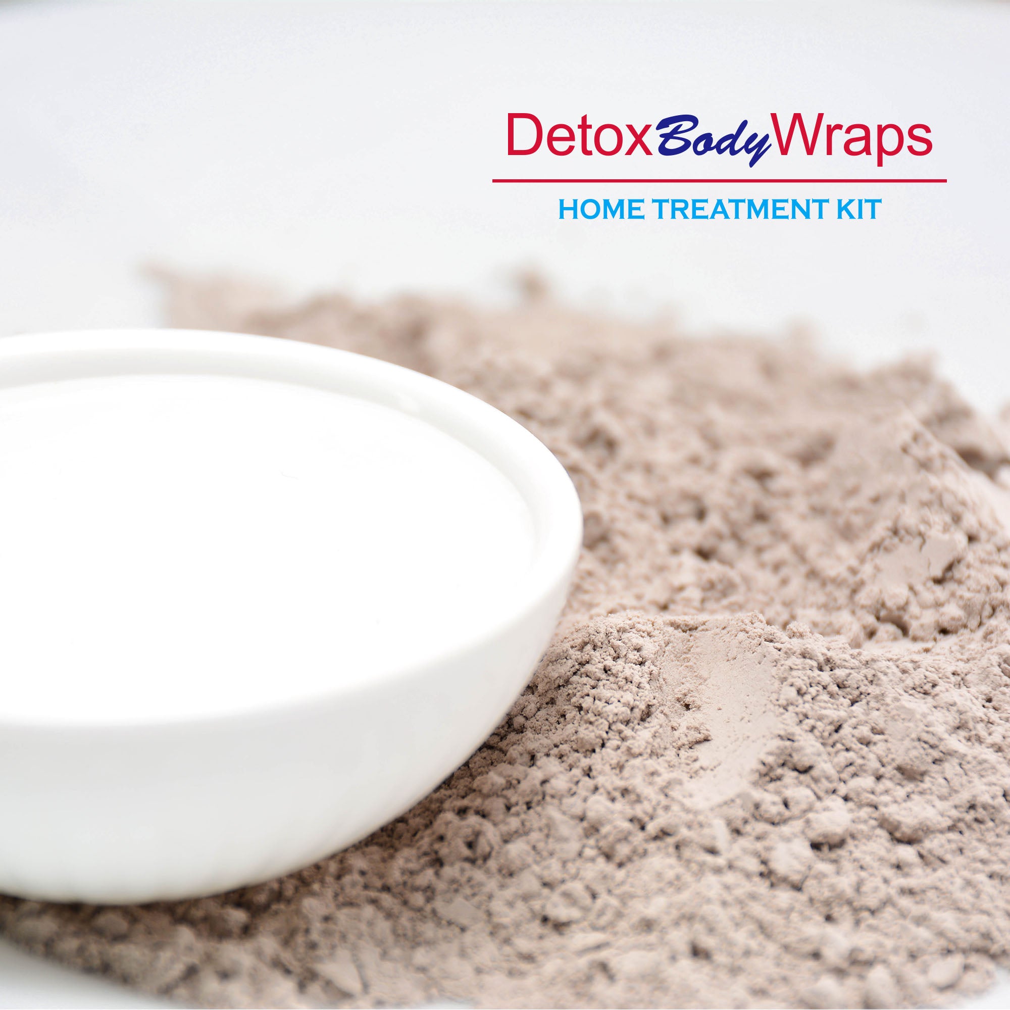 Texture of detox body wraps