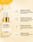 Vitamin C Instantly Nourishes Face Oil For Skin Glowing