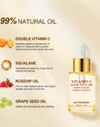 Vitamin C Instantly Nourishes Face Oil For Skin Glowing