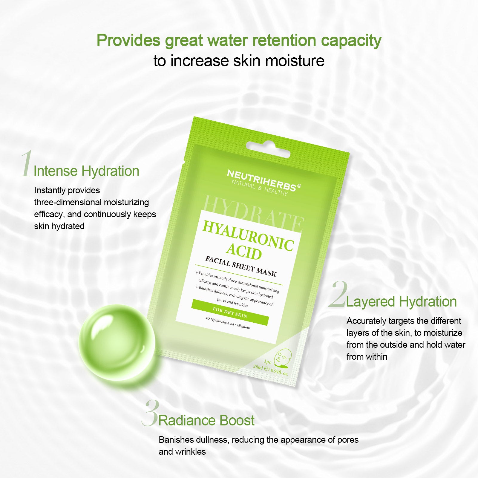 Deeply Hydrating 4D Hyaluronic Acid Set For Face