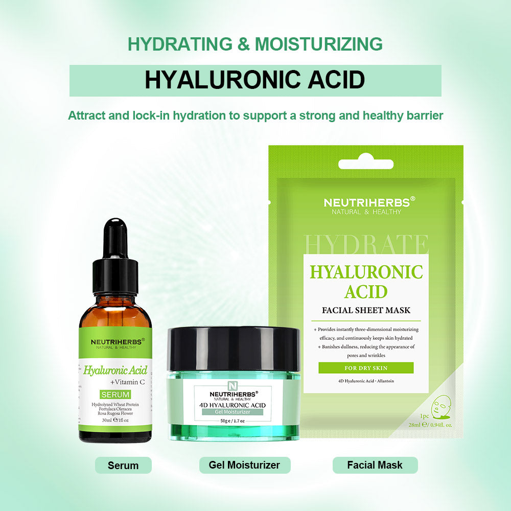 Deeply Hydrating 4D Hyaluronic Acid Set For Face