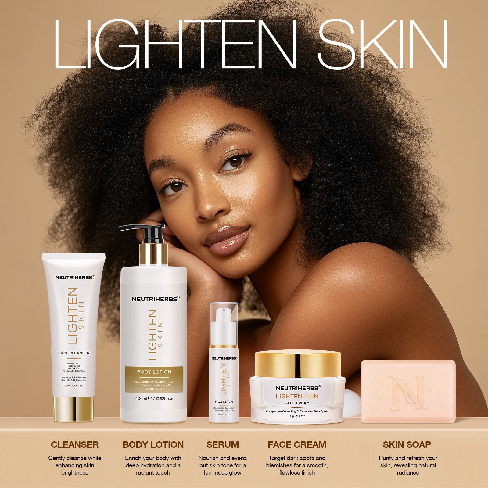 Skin Lightening Ultimate Set For Uneven Skin