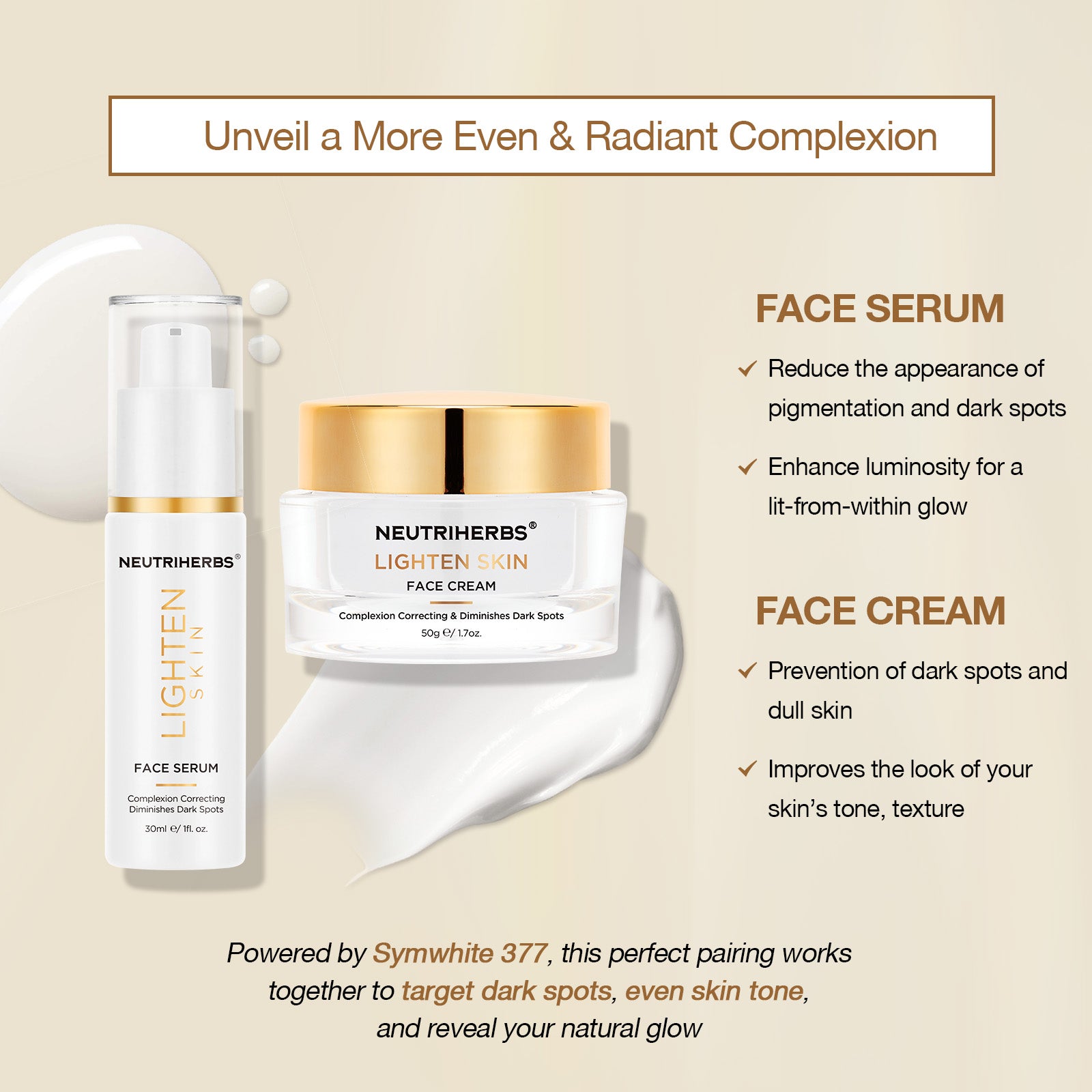 Skin Lightening Ultimate Set For Uneven Skin