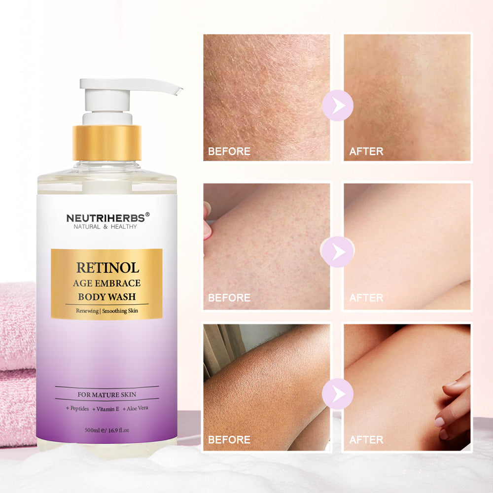 the benefit of retinol body wash