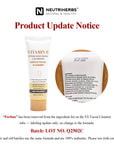Vitamin E Gentle Facial Cleanser For Intense Nourishing