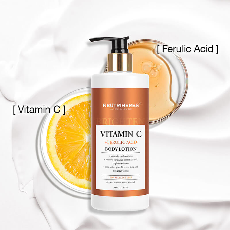 The key ingredients of vitamin c body lotion