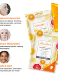 Glowing Vitamin C Facial Mask For Nourishing Skin And Reducing Redness
