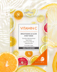 Glowing Vitamin C Facial Mask For Nourishing Skin And Reducing Redness