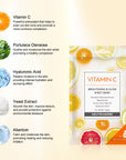Glowing Vitamin C Facial Mask For Nourishing Skin And Reducing Redness