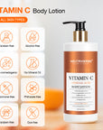 Vitamin C Body Lotion For Brightening With Ferulic Acid