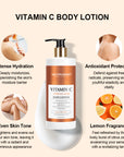 Vitamin C Body Lotion For Brightening With Ferulic Acid