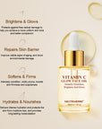 Vitamin C Instantly Nourishes Face Oil For Skin Glowing