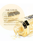 24K Gold Serum is designed for wrinkles, fine lines and dull skin