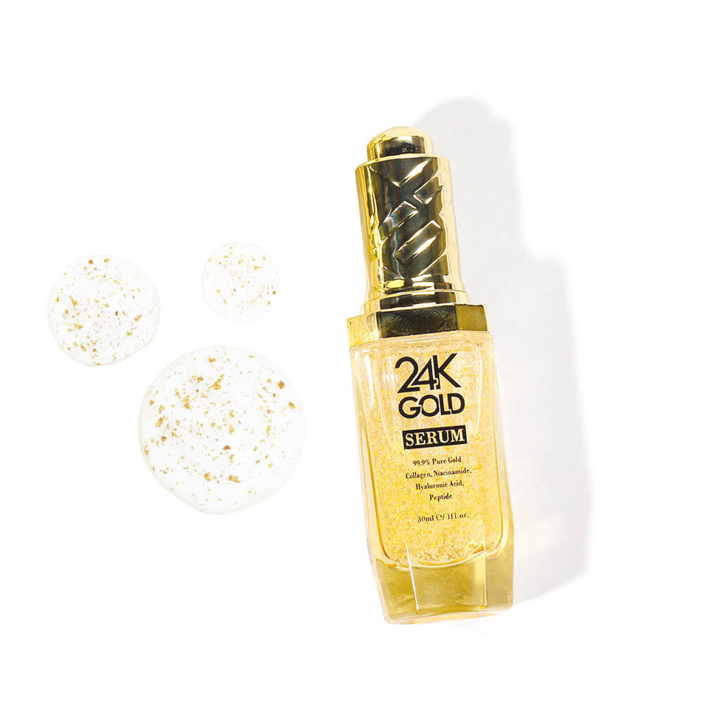 24 Karat Gold Serum For Dry Skin | Improving Age Skin