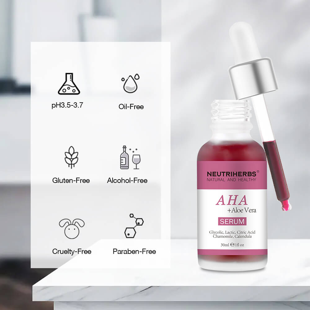 Neutriherbs serum acide de fruits glycolic acid serum peeling serum