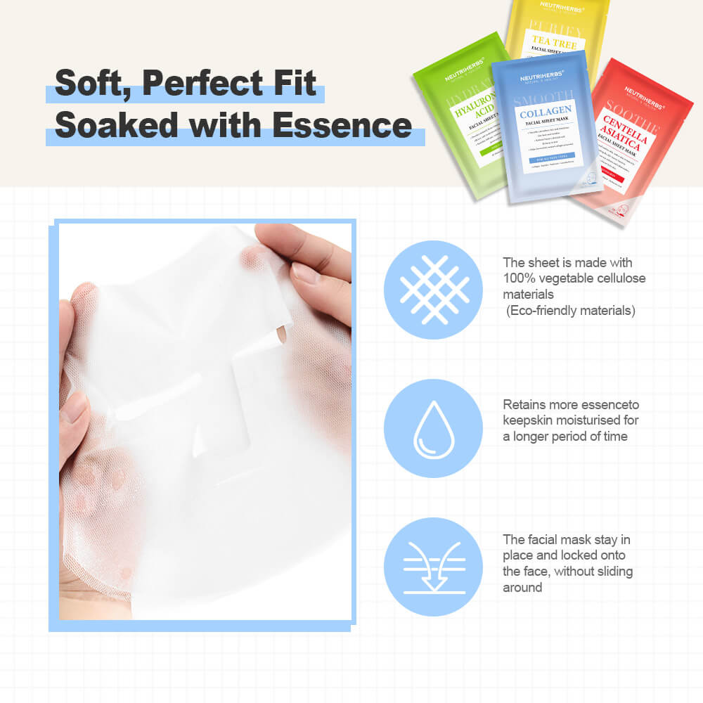 Best Facial Sheet Mask Set For Improving & Soothing Skin