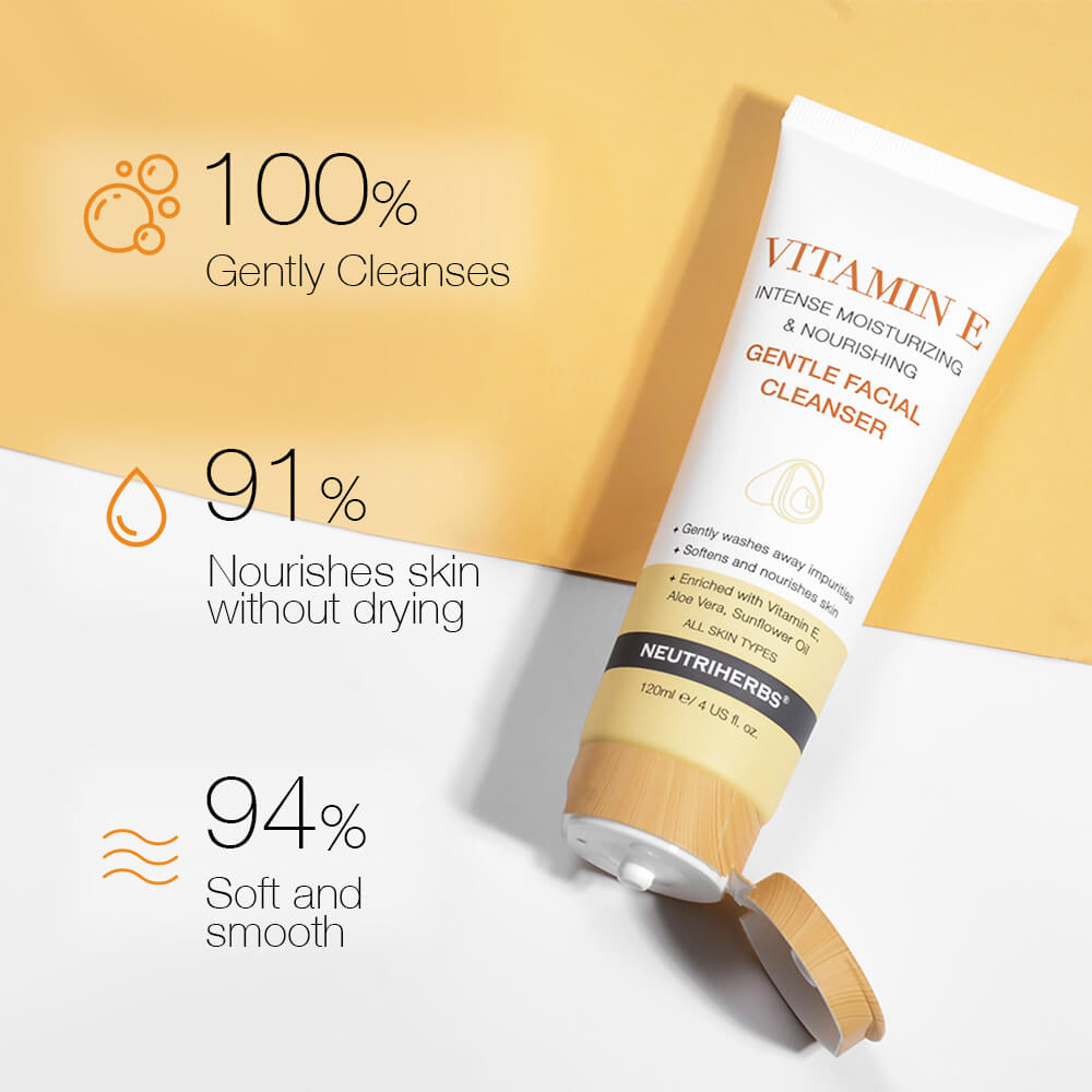neutriherbs vitamin e gentle facial wash