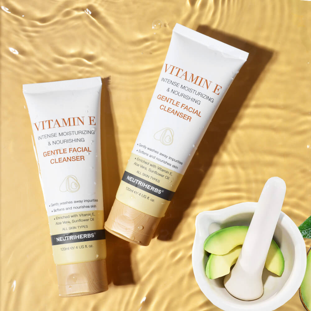neutriherbs vitamin e gentle facial wash