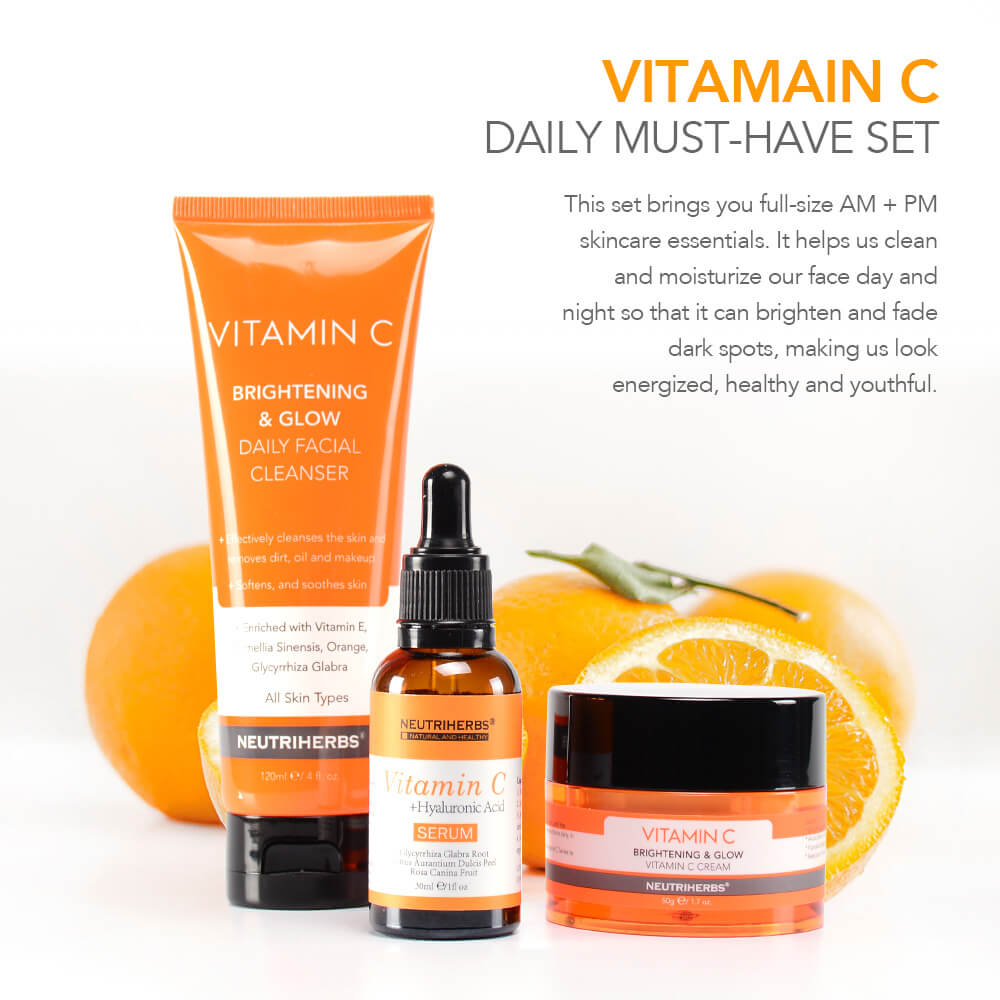 Neutriherbs Vitamin Superhero Skincare Gift Set for Most Skin Types