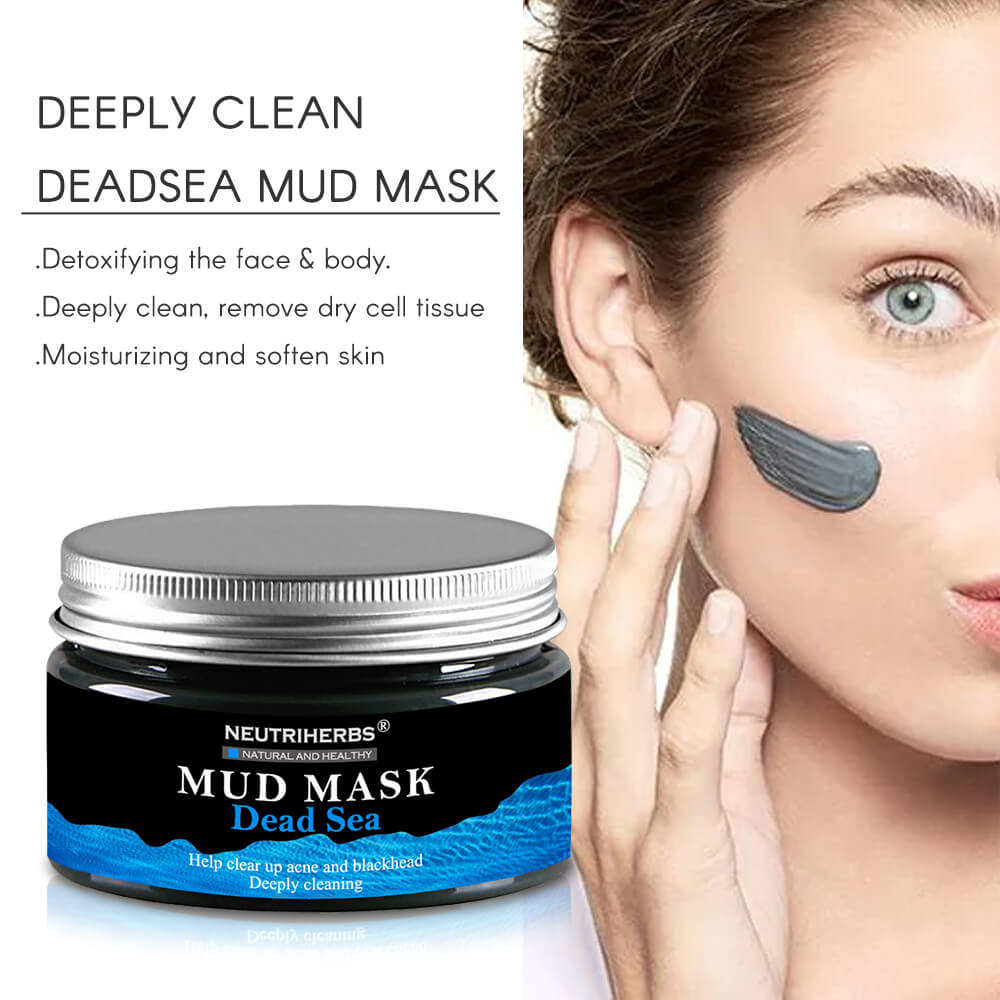 dead sea mineral mud mask-clay mud mask-dead sea facial products-dead sea skin care-best mud mask for acne-