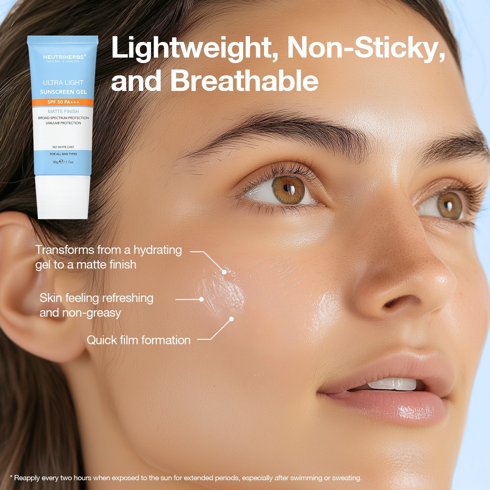 Why Ultra Light Sunscreen Gel SPF 50 is Your Skin's Best Friend This Summer