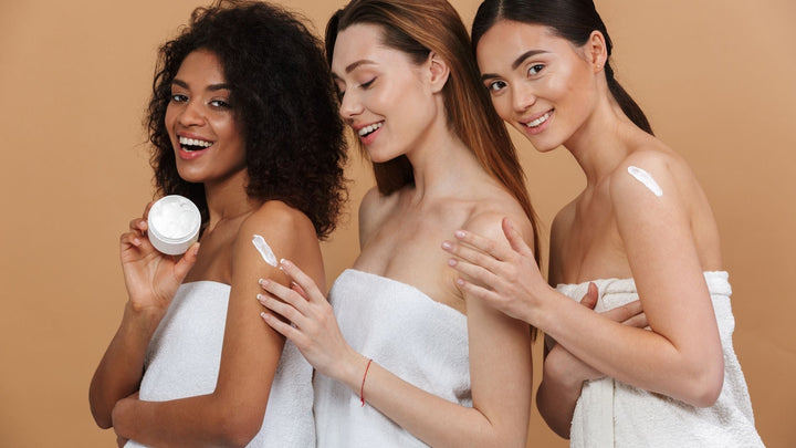 Skin care products for different skin types