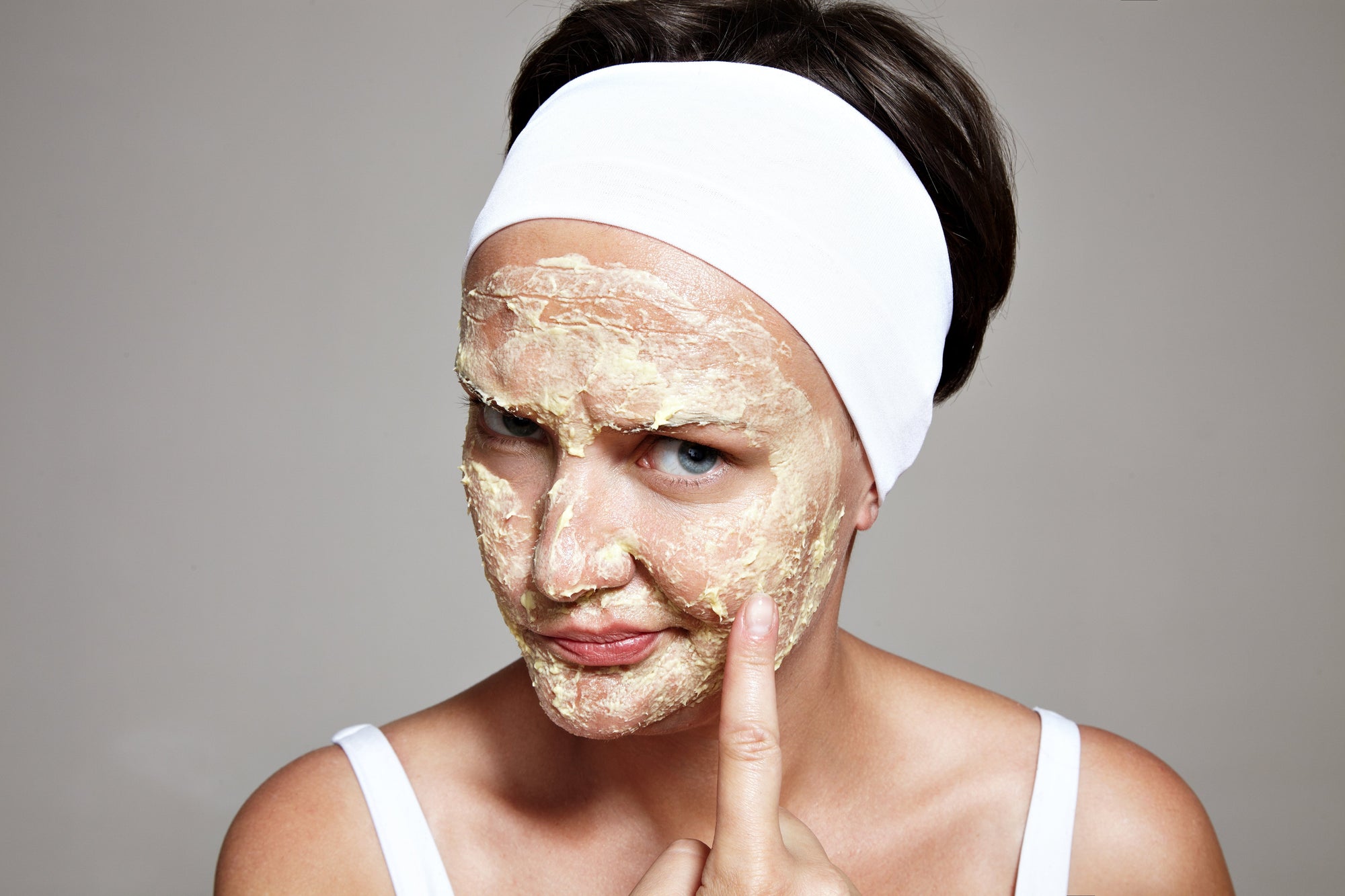 over exfoliated skin barrier