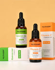 Hyaluronic Acid & Vitamin C Serum Combo For Dull and Dehydrated Skin