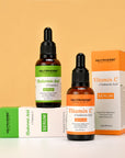 Hyaluronic Acid & Vitamin C Serum Combo For Dull and Dehydrated Skin