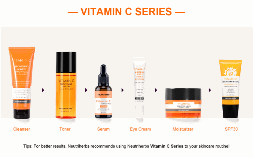 How to use vitamin c series