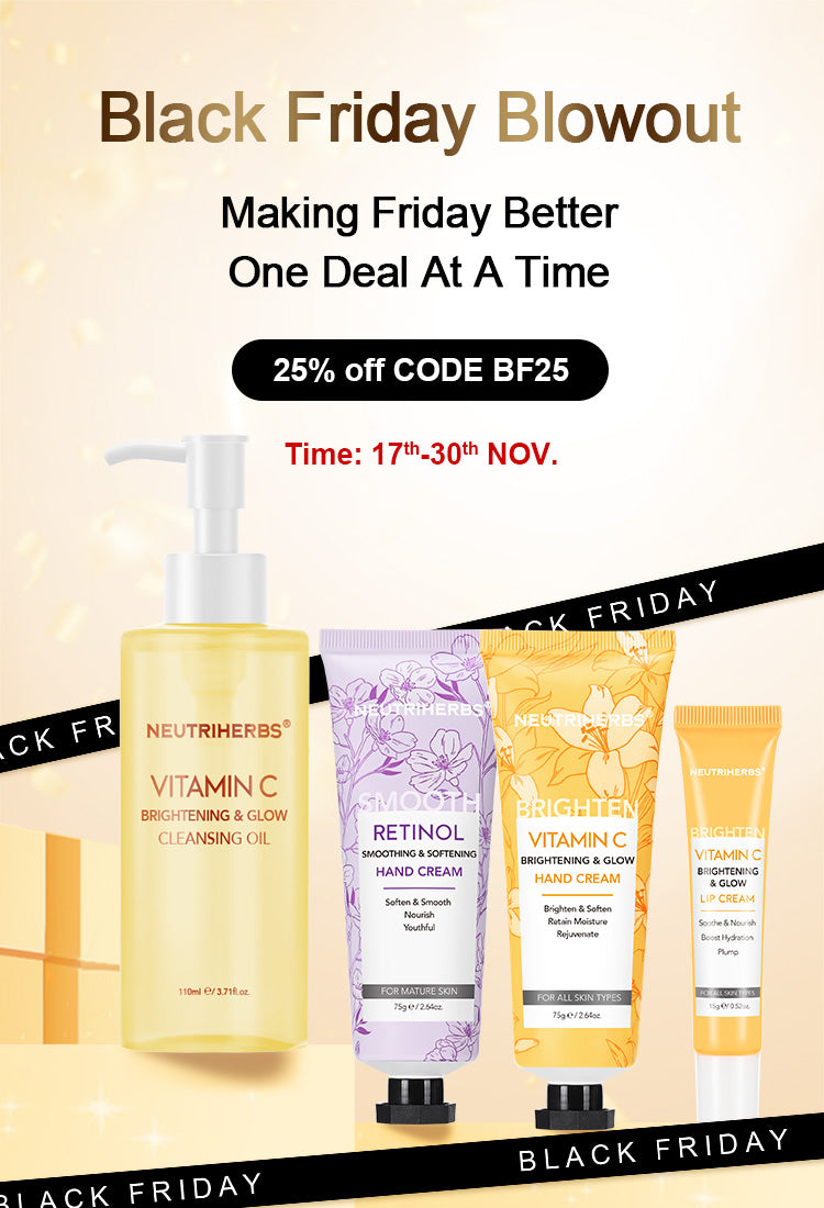 black friday, get your skincare set with 25% off