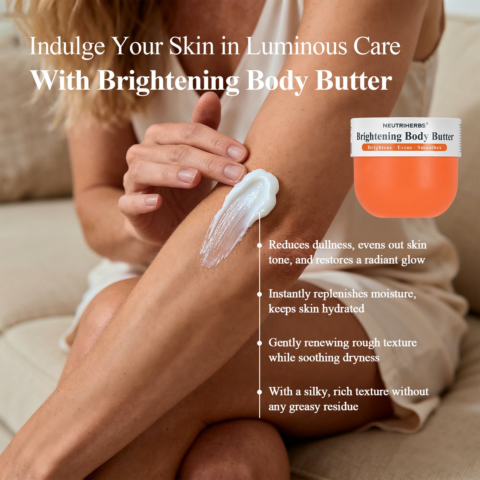 Brightening Body Butter For Dull &amp; Uneven Skin