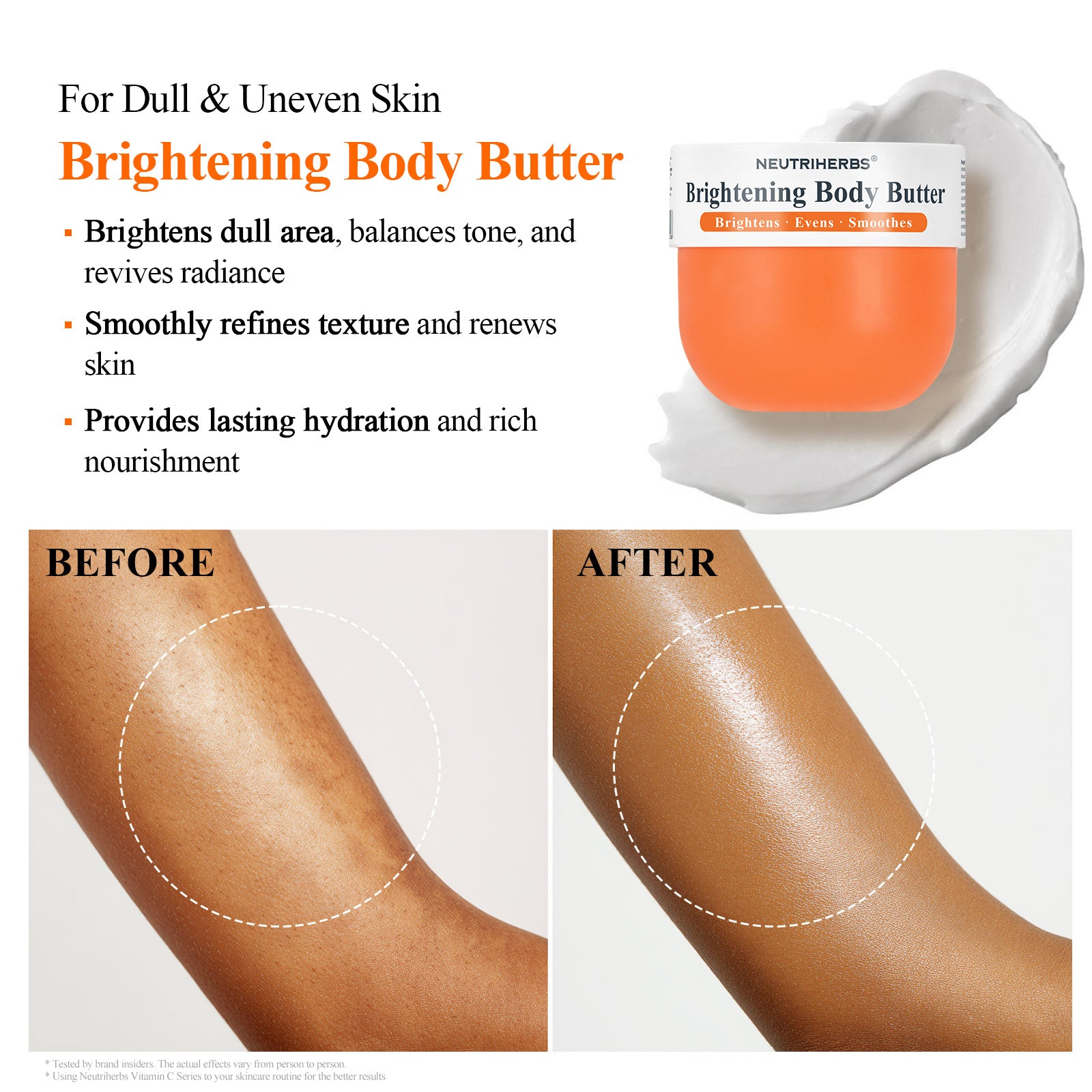 Brightening Body Butter For Dull &amp; Uneven Skin