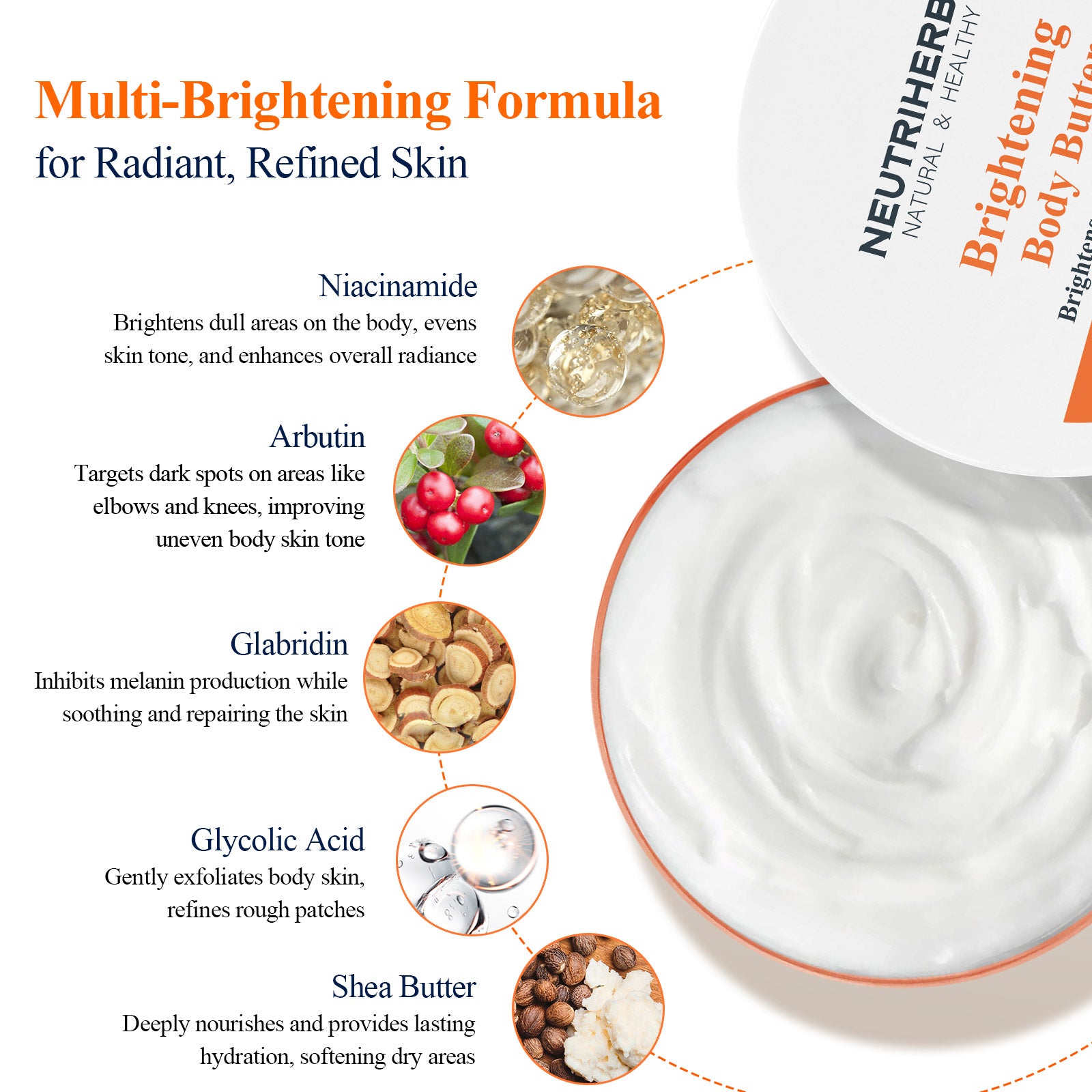 Brightening Body Butter For Dull & Uneven Skin