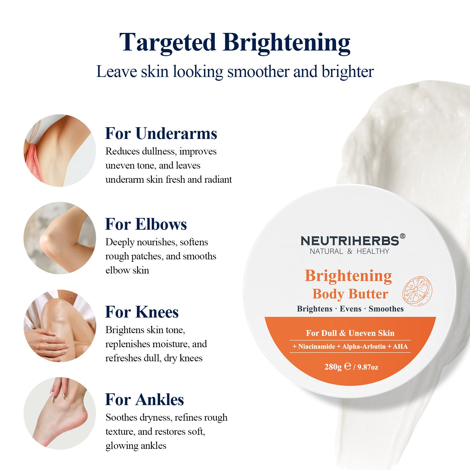 Brightening Body Butter For Dull &amp; Uneven Skin