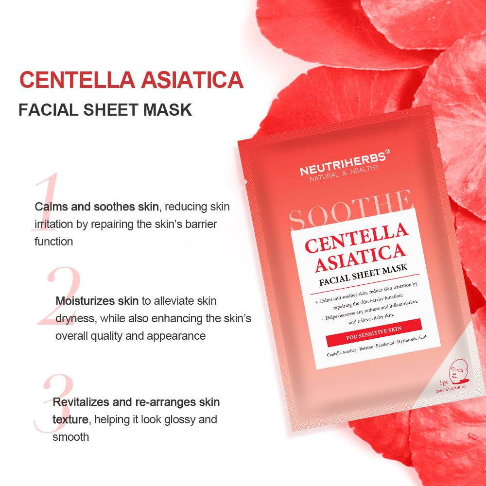 centella asiatica sheet mask