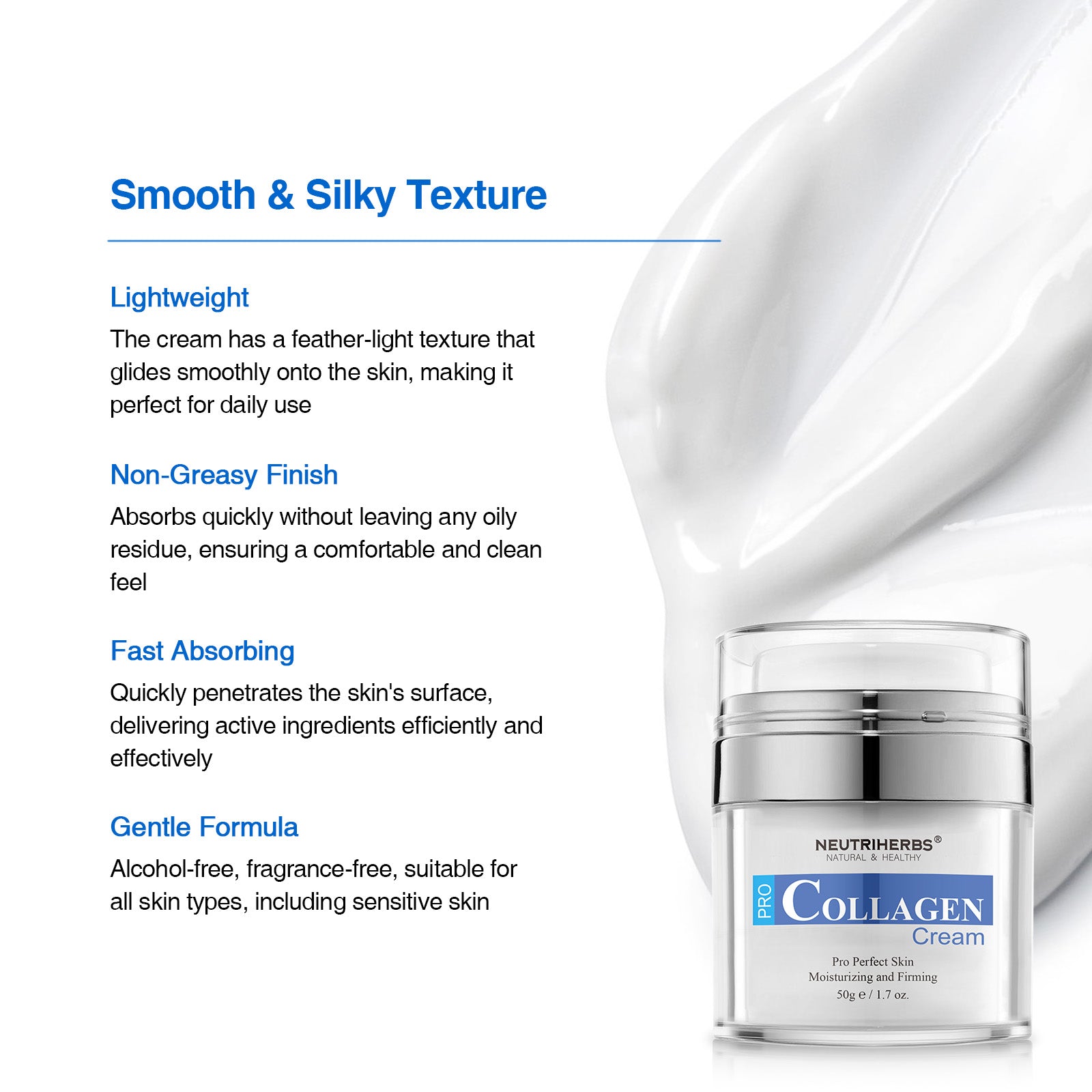 Firming Collagen Cream For Anti-Aging And Enhancing Skin