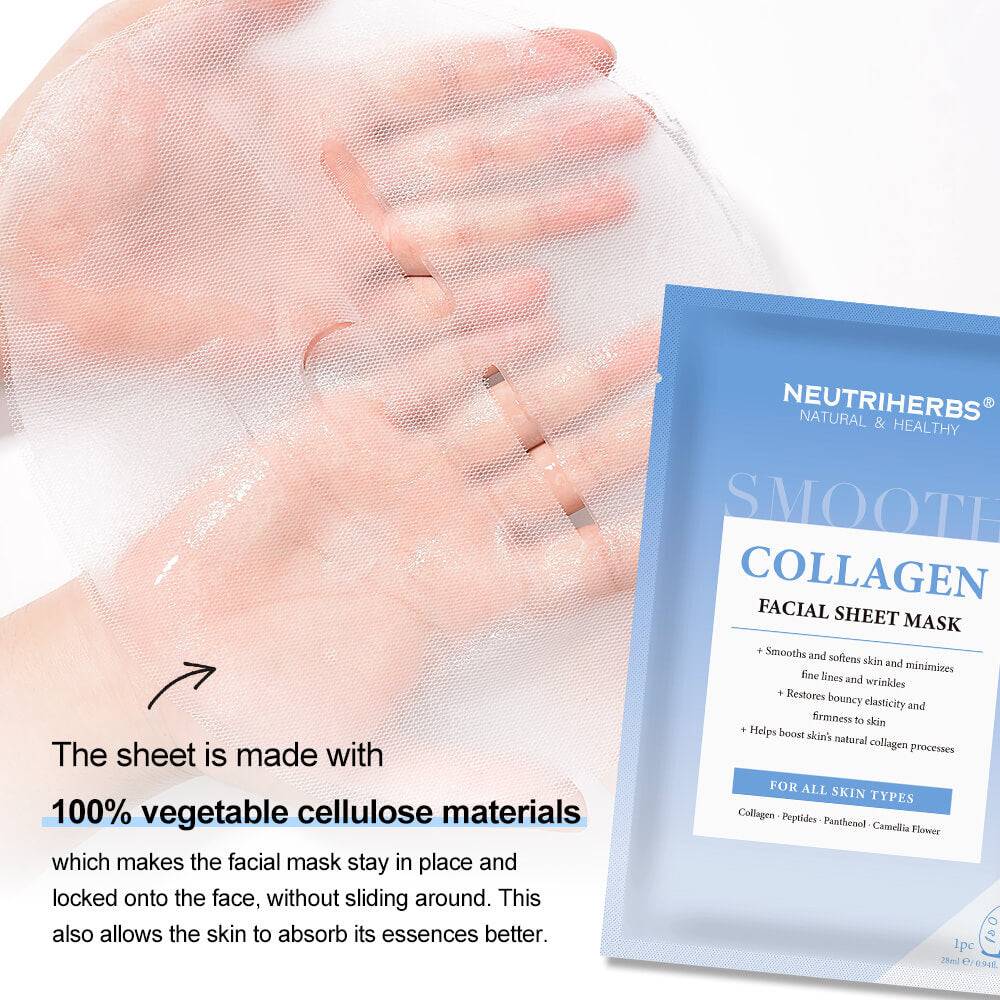 Neutriherbs Mask Facial Smoothing Collagen Mask Sheet