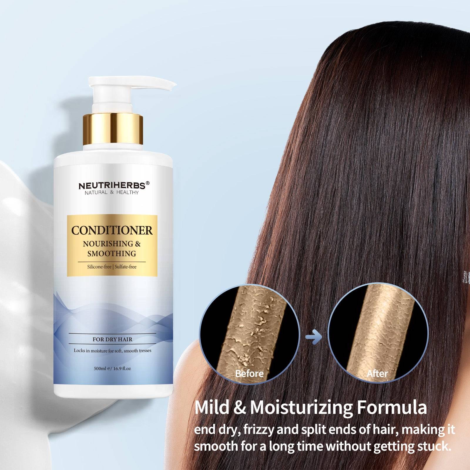 Moisture Rich Hair Conditioner For Plump Hydrating And Nourishing