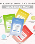 Best Facial Sheet Mask Set For Improving & Soothing Skin