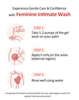 Hypoallergenic PH Balanced Daily Feminine Wash