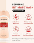 Hypoallergenic PH Balanced Daily Feminine Wash