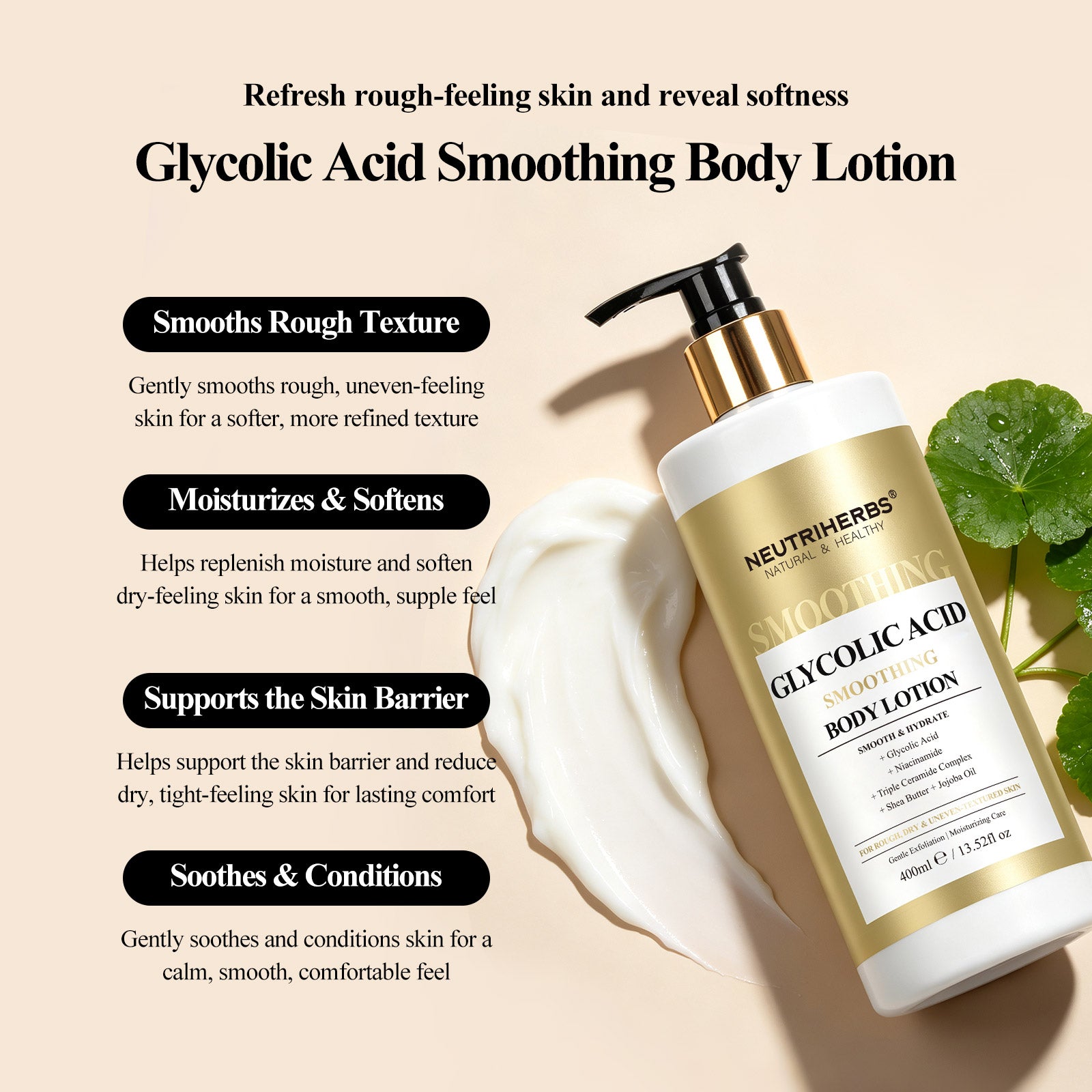 Glycolic Acid Smoothing Body Lotion