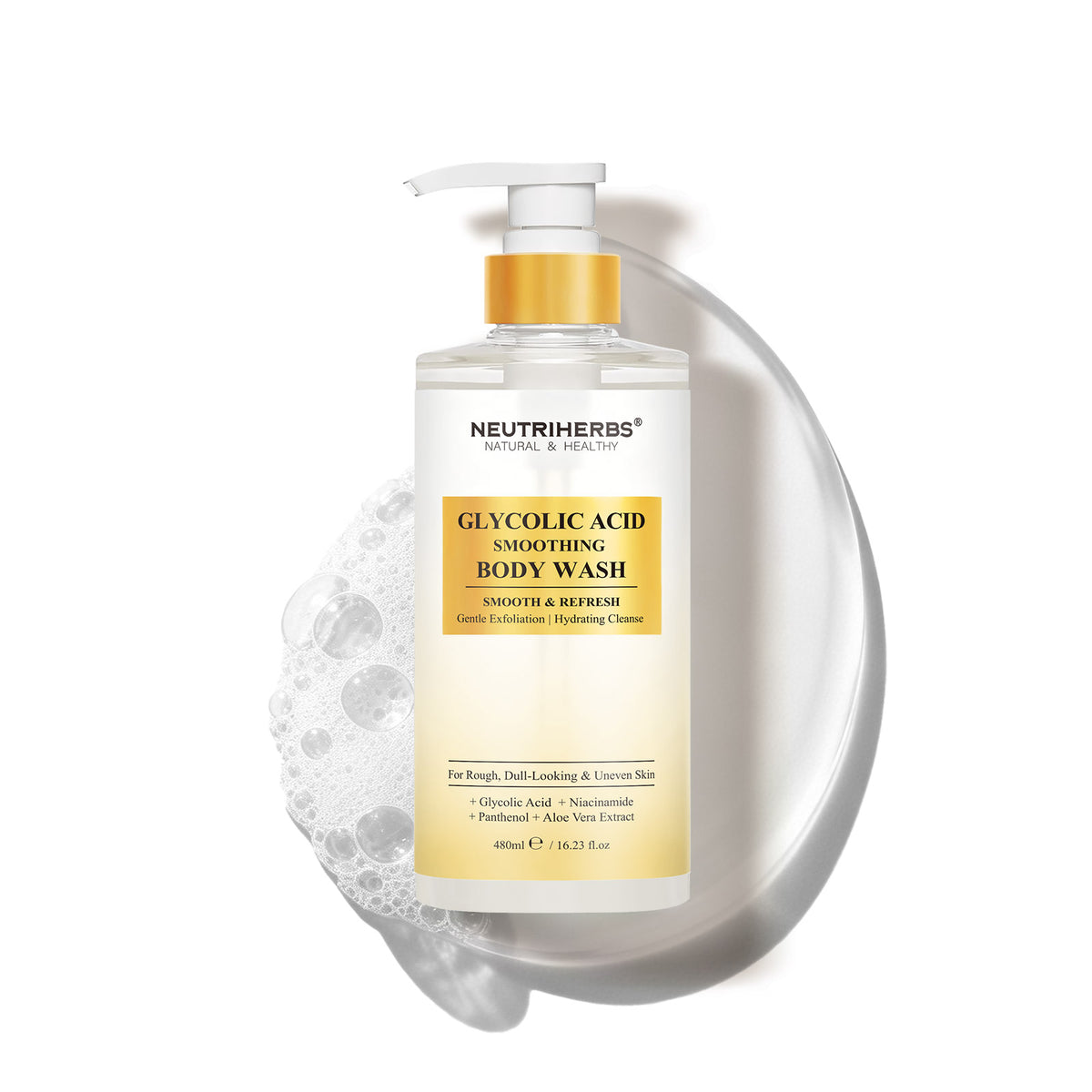 Glycolic Acid Smoothing Body Wash