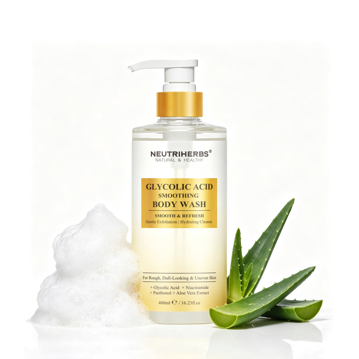 Glycolic Acid Smoothing Body Wash