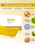 Mascarilla de cuello de colágeno de oro de 24 quilates Neutriherbs®