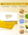 Neutriherbs® 24 Karat Gold Collagen Neck Mask | 5PCS