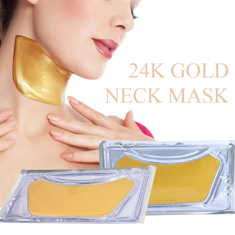 Mascarilla de cuello de colágeno de oro de 24 quilates Neutriherbs®