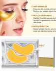 24 Karat Gold Collagen Eye Patch For Anti-Wrinkles | 5 Pairs